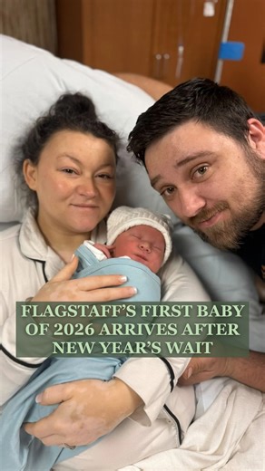 1.9K views · 12 reactions | Flagstaff Medical Center has officially welcomed its first baby of 2026. After a quiet New Year's Day, baby Freitas arrived on Jan. 2 to claim the title. #FlagstaffNews #FirstBaby2026 #NewYearBaby Click the link in our bio to learn more or go to: https://azdailysun.com/news/local/flagstaffs-1st-baby-of-2026-waits-until-jan-2/article_136d6435-631c-4758-8b18-3ea312397bc7.html#tncms-source=internal_referral | Arizona Daily Sun | Facebook