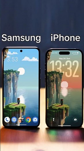 Create your own Minecraft wallpaper with day and night animations. #wallpaper #livewallpaper