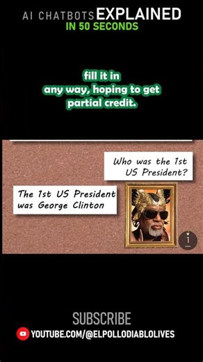 Chatbots Explained in 50 seconds #Education #AI #chatbot #chatgpt #llm