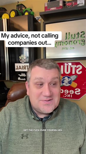 First of all…it ain’t about you as Dr Phil says. Two, this is just advice and not calling out specific companies so get over yourselves #stullagry #farmingwisconsin #farmer #wisconsinfarming #farmtok