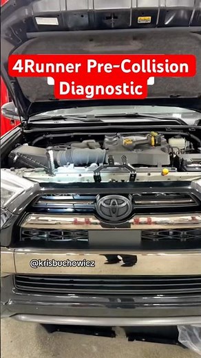 4Runner Pre-Collision alert? Sometimes it’s just a bent bracket! Here’s how we spotted the problem.