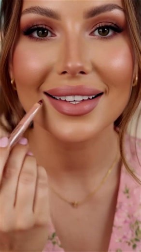 e.l.f Lip Liner Pinky Swear Review | Budget Friendly BUT Worth It. #makeupreview #affordablemakeup