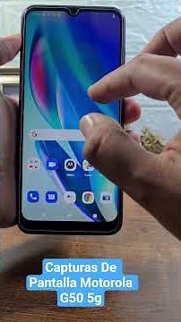Screenshots with Android 12 Motorola G50 5G 3 Ways to Take Screenshots #short