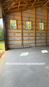 Take a look at this massive barndominium!! | Pole Buildings Unlimited Inc