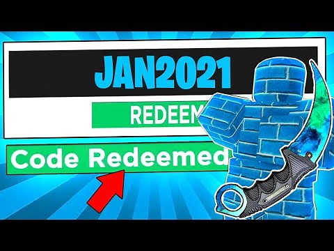 *NEW* ALL WORKING ARSENAL CODES FOR 2021! | ROBLOX ARSENAL WORKING PROMO CODES