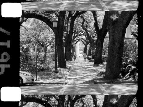 Bolex H16 M Camera Test Roll - 16mm Kodak Tri-X Reversal 7266 - Savannah, Georgia