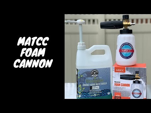 MATCC Foam Cannon Review