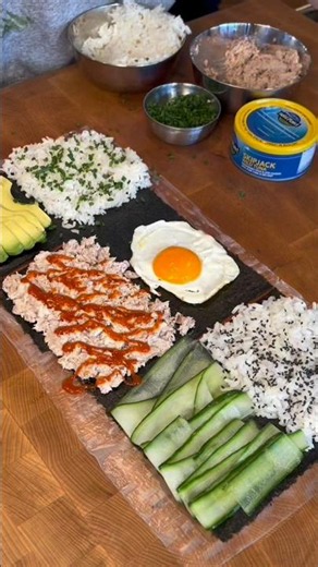 How to make a Crispy Pan-Fried Onigirazu #wildplanet #onigirazu #tunarecipes #sandwich #recipes