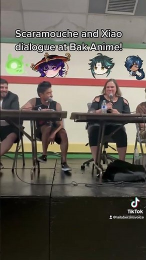 Scaramouche and Xiao VA MEET? IMPROV | Genshin Impact