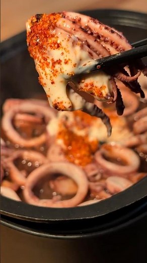 Butter Soy Squid | Mini Hot Plate