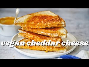 THE BASICS: HOMEMADE VEGAN CHEDDAR CHEESE [AND GRILLED CHEESE] | PLANTIFULLY BASED