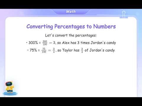 Free Video Lesson: Solve Percent Problems - (Grade 6)