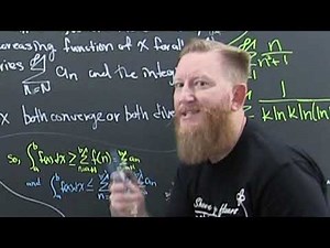 The Integral Test Video Calculus 2