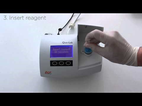 Demonstration of Quo Lab - Automated HbA1c Analyser from EKF Diagnostics