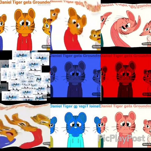 Daniel Tiger gets Grounded 9 Parison