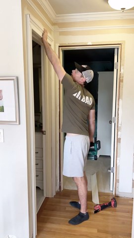 Replacing door casing