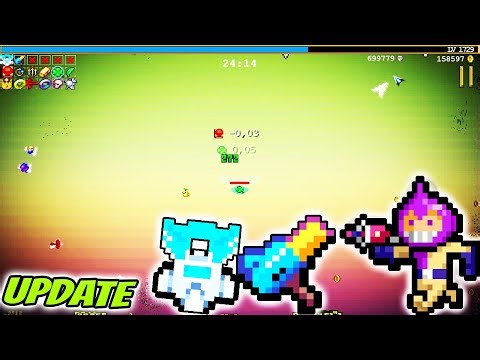 Space Dude Photonstorm with Infinite Stats in Vampire Survivors