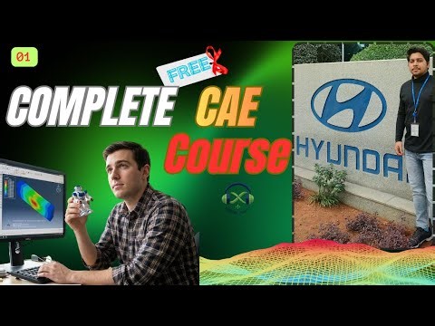 CAE Industry-level Full Course Free |Only Playlist need to start Career in Mechanical, Aerospace etc