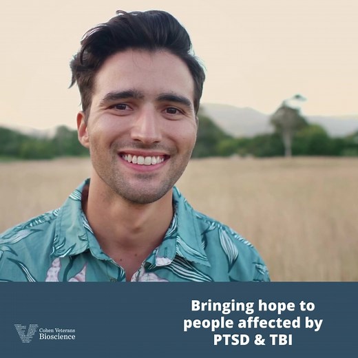 Millions of people urgently need effective treatments for brain trauma, including PTSD and TBI. Join Cohen Veterans Bioscience in helping to advance solutions for all those suffering. Sign up to learn how you can help. | Cohen Veterans Bioscience