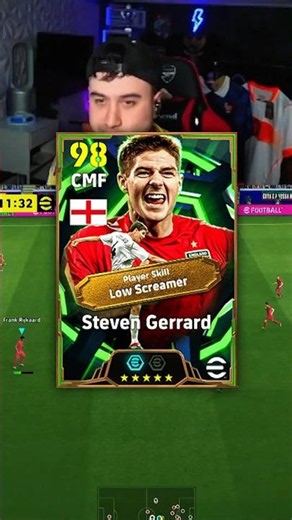 Steven Gerrard has the best Low Screamers 😱