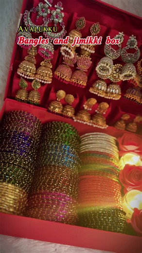 Customized jimikki and bangles box 🥰 You don't need a reason to give a gift... love is enough! ✨ Birthdays 🎂 | Anniversaries 💍 | Surprises 🎉 | Special Moments ❤️ ✨ Turn your memories into beautiful gifts! ✨ 📲 Order now! 💬 Tell us what you need — we’ll craft a beautiful gift for you! 📞 Call / WhatsApp: 072 995 6598 🔥 Don't wait... book your special gift today! 🎁❤️ #niyahgift #surprise #jimikki #bangles #gift