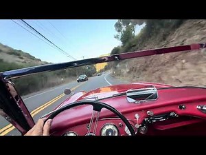 Austin Healey 3000 Spirited Drive!