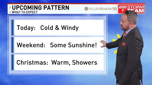 Meteorologist Brandon Stover provides an updated weekend forecast and looks ahead to weather conditions for Christmas Day. ☁️ https://wchstv.com/weather | WCHS Eyewitness News