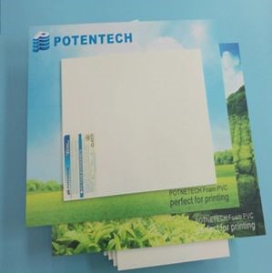 [Hot Item] ポテンテック PVC シルクスクリーン印刷可能なフォームビニールプラスチック PVC サインボード