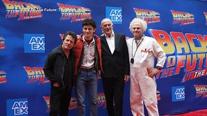 Original movie cast attends first look of 'Back to the Future: The Musical'