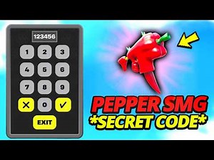 How to GET PEPPER SMG SECRET CODE in Fortnite 1V1 WITH EVERY GUN
