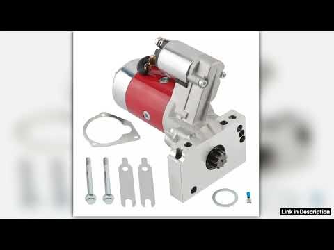 700HP Small Big Block for CHEVY V8 Mini Starter Motor Red 3HP 305 350 454 18493 Compact Edition
