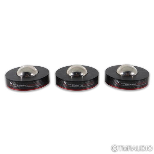Synergistic Research MiG SX Isolation Footers; Set of 3