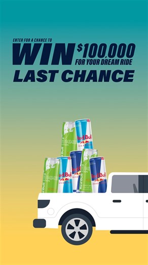 It's your LAST CHANCE at winning $100,000 for your dream ride! The sweeps ends TOMORROW! 🚙 How many times have you entered? | Murphy USA