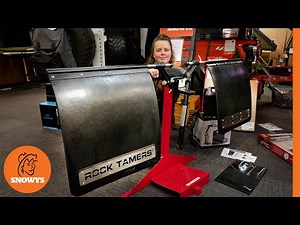 Rock Tamers Hub Mudflap System with Rock Screen