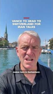 Vance to head to Switzerland for Iran talks