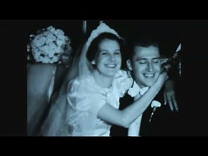 Classic Old Home 16mm Movies Circa 1940's Wedding