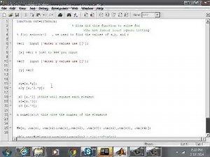 Matlab least squares fit non linear