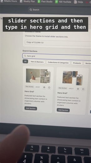 #24 Hero Grid #Shopify #Section