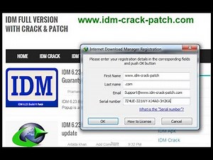 IDM Serial Key For All Lifetime Activate