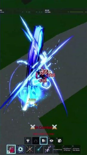 Advanced TTK Sanguine combo w/ portal ⚔️ #roblox #bloxfruits #combo #ttk #oneshot