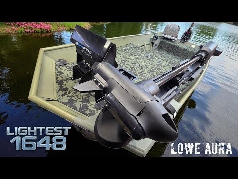 The lightest 16 foot jonboat on the market! Full build.