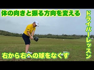 ドライバーのスライスはアドレスと振り抜きで直しましょう