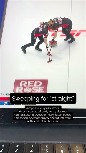 Example sweep for straight