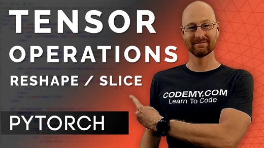PyTorch张量操作：重塑与切片🔥
