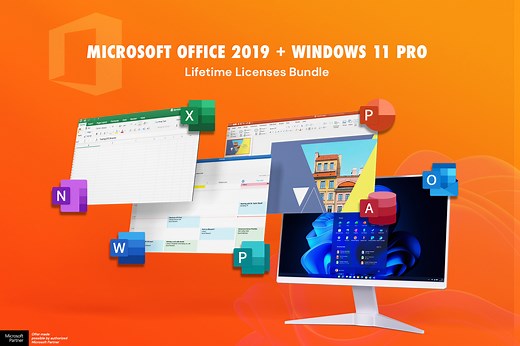 Need an easy upgrade in productivity? Update your PC with Microsoft Office 2019 and Windows 11 Pro, now $50!