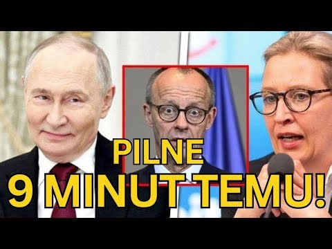 Nagle Putin nazywa Alice Weidel „kanclerzem” – Merz jest kompletnie zszokowany!