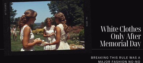 11 Strict 1960s Fashion Rules So Strange, They’re Unthinkable Today