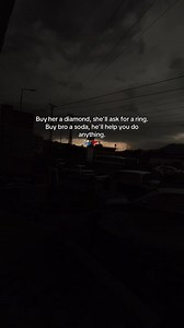 Buy her a diamond she'll ask for a ring — funny bro loyalty TikTok