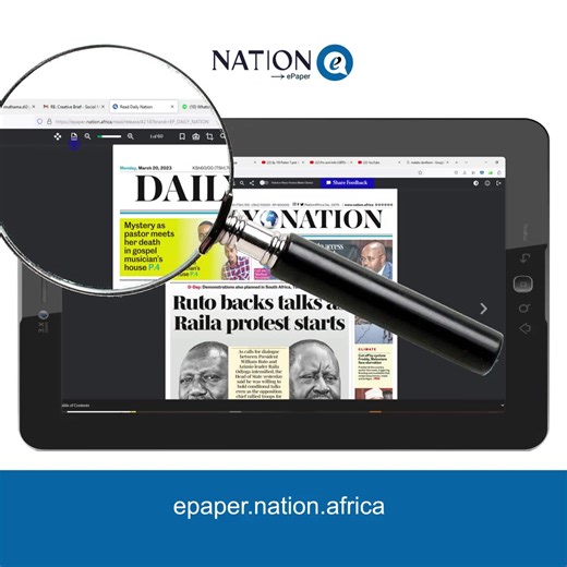 13 reactions | Zoom in on the news that matters to you. Our feature lets you adjust text size for a comfortable reading experience. Subscribe TODAY & enjoy up to 20% off your Monthly Subscription. To redeem this offer, use Promo Code: SUBZ22 Read on: https://bit.ly/3rN2FnT #TaarifaTekeTeke | NTV Kenya | Facebook