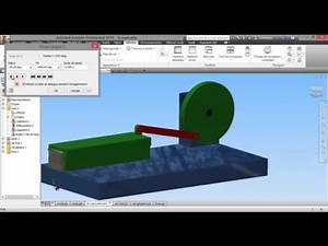 Tuto-33 Autodesk Inventor 2014 Projet, ensemble, contraintes et pilotage
